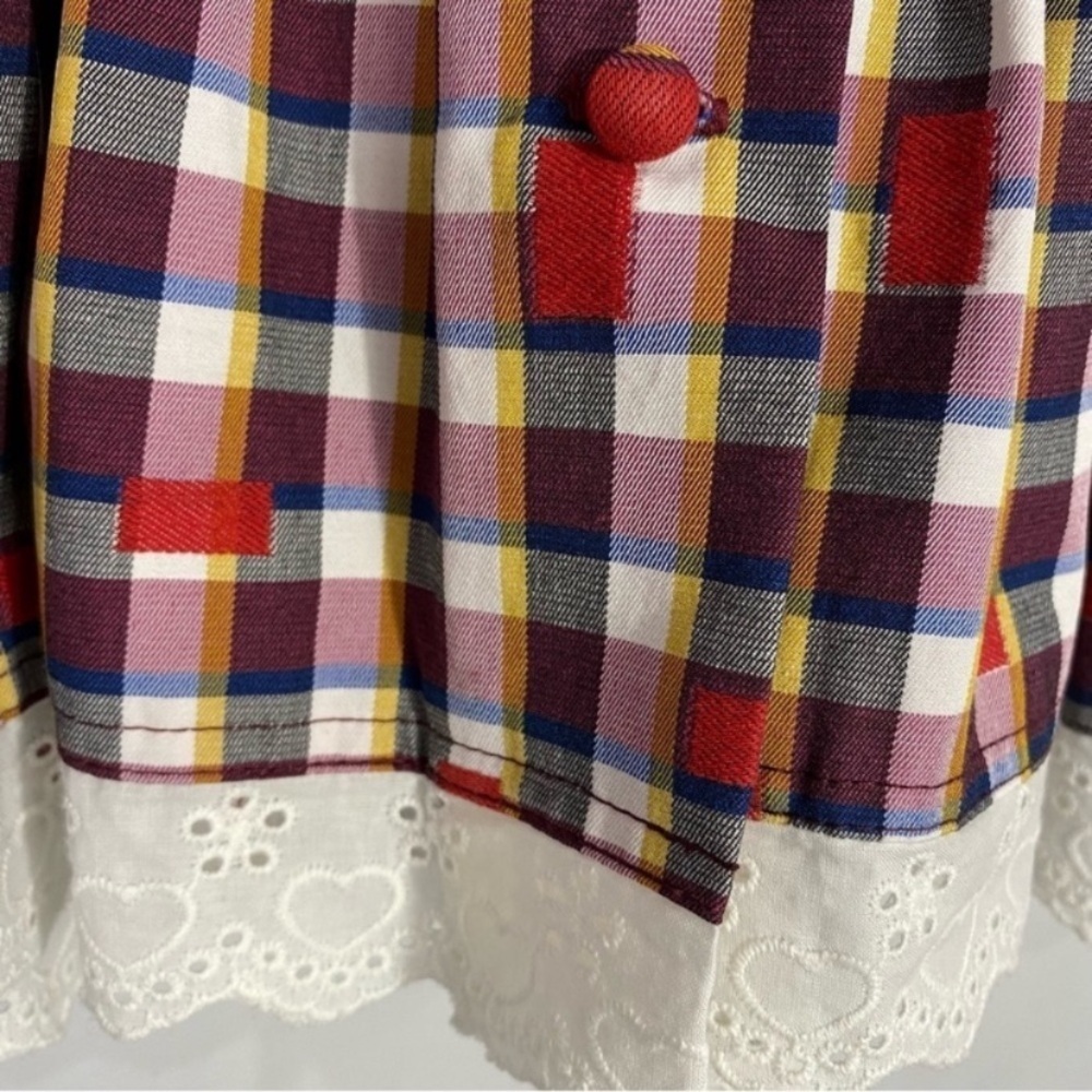 HUNTER BELL Delilah Top Odessa Check Plaid - Picture 9 of 14